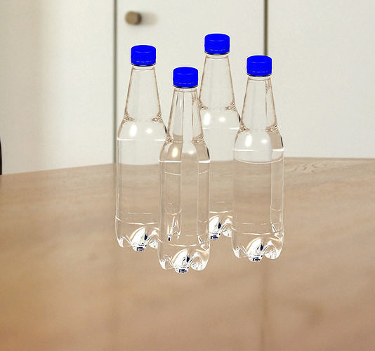 600 ML SODA BOTTLE 3D print model
