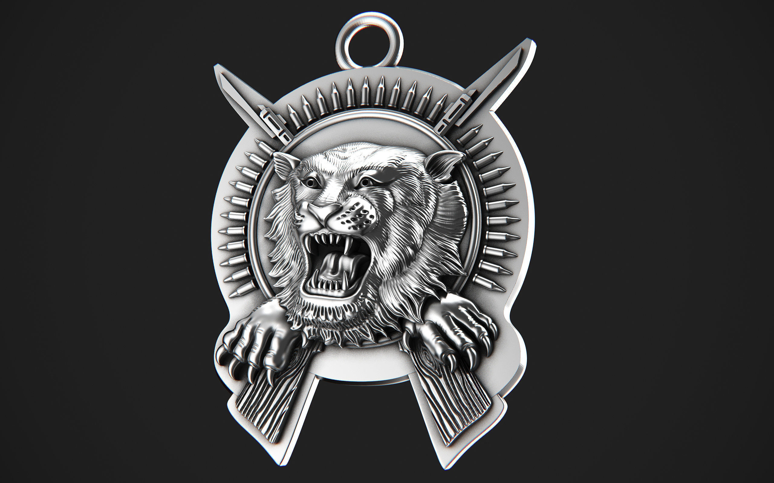 Tiger 3D print model_13