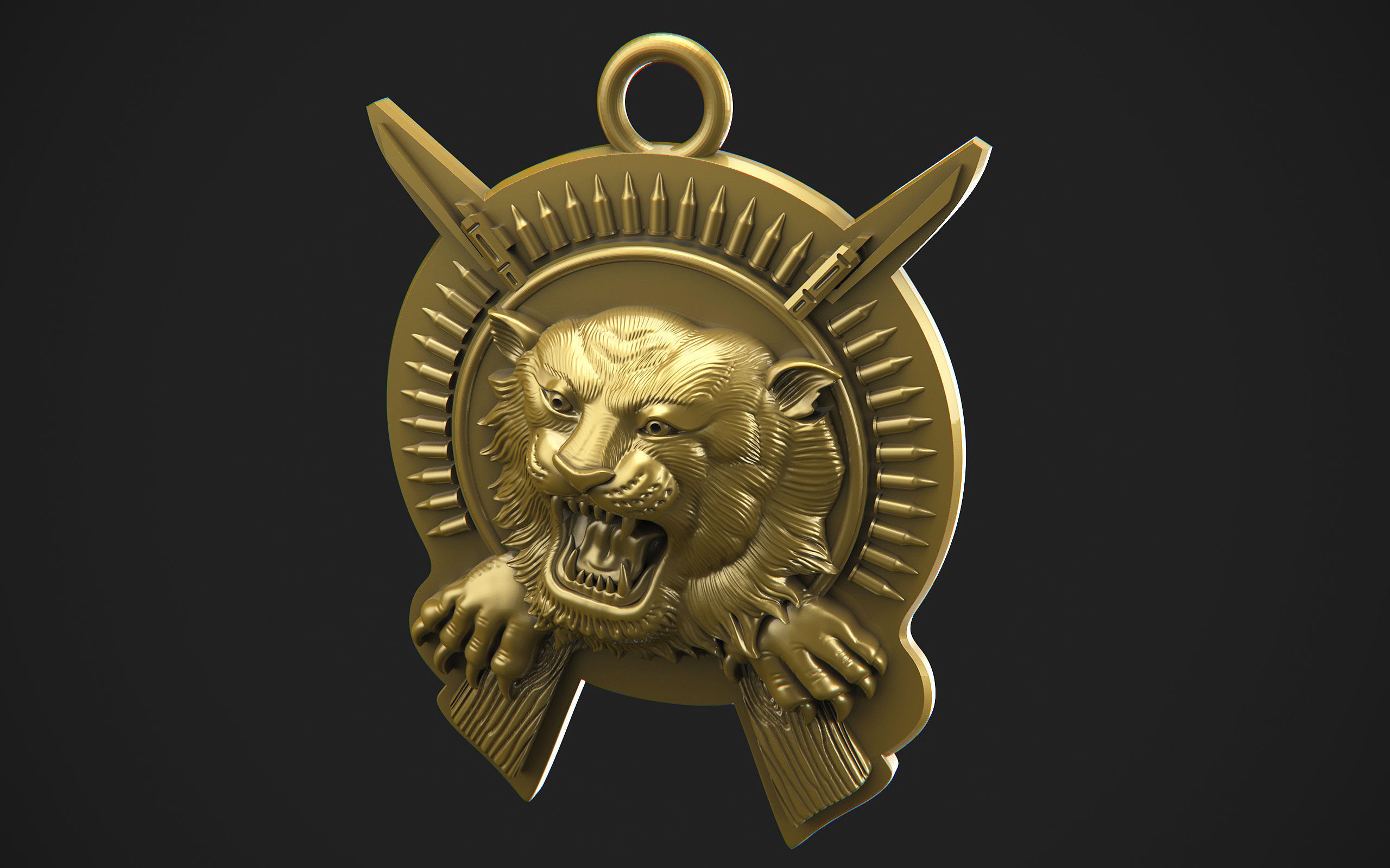 Tiger 3D print model_5