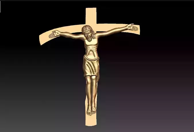 JESUS CROSS PENDENT