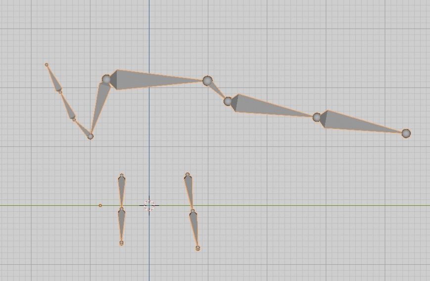 Low Polly Boar with simple rig Free 3D model_1