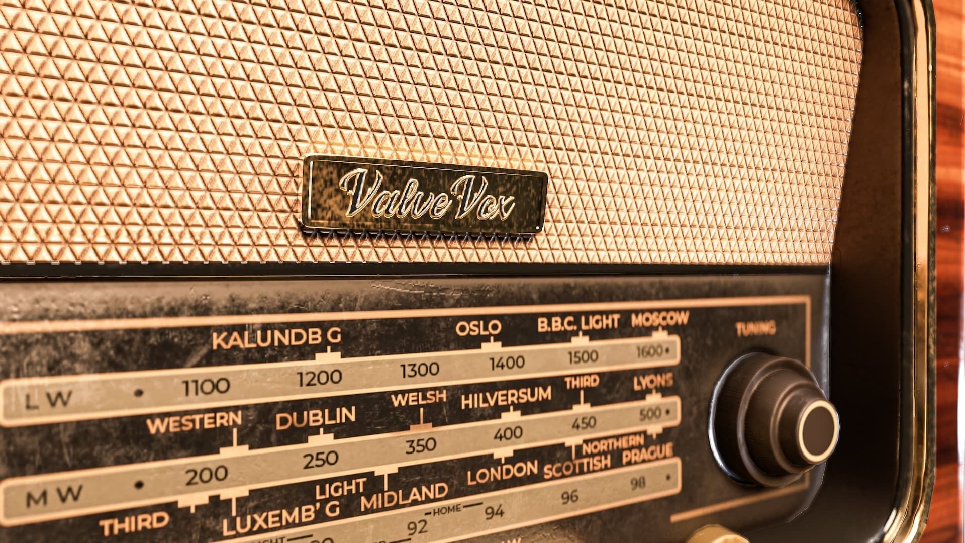 Radio Valve 3D Model Game Ready Low-poly 3D model_4