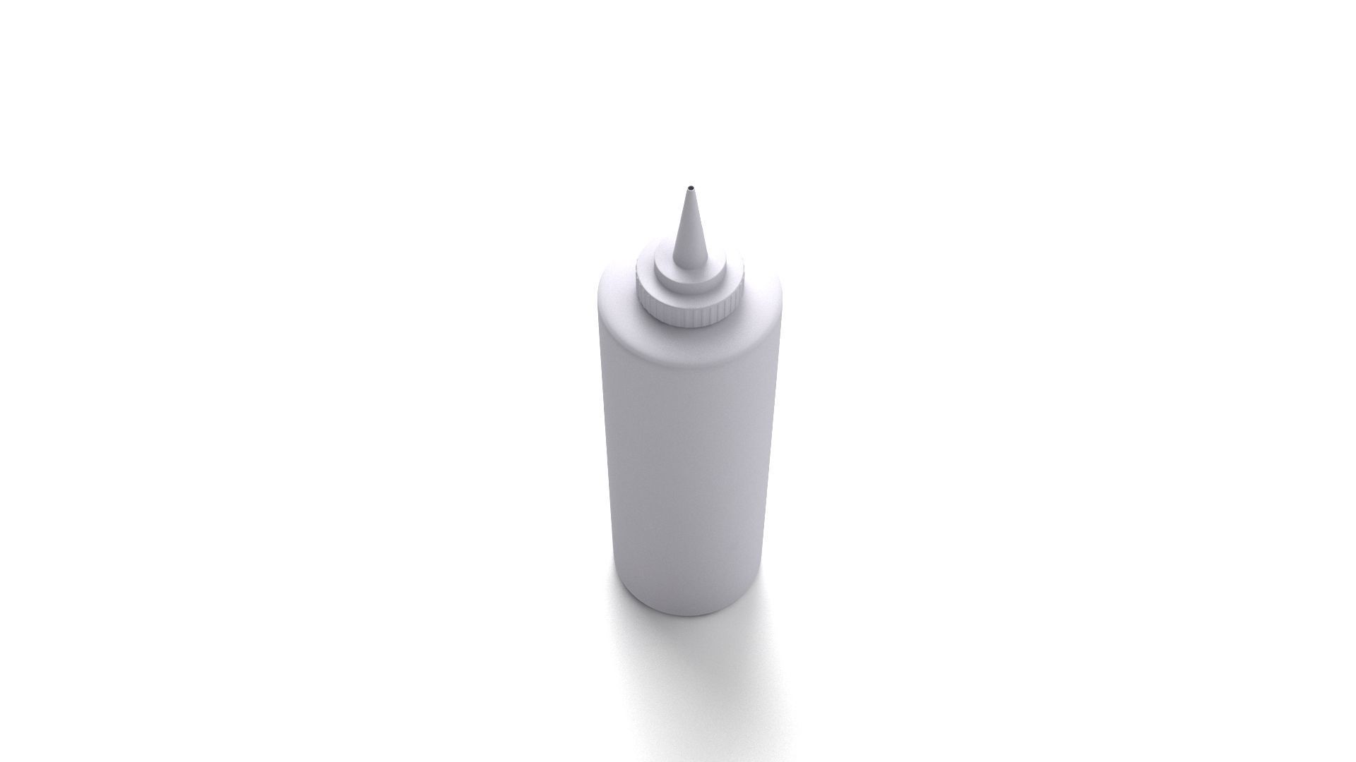 Ketchup Bottle 3 3D model_2