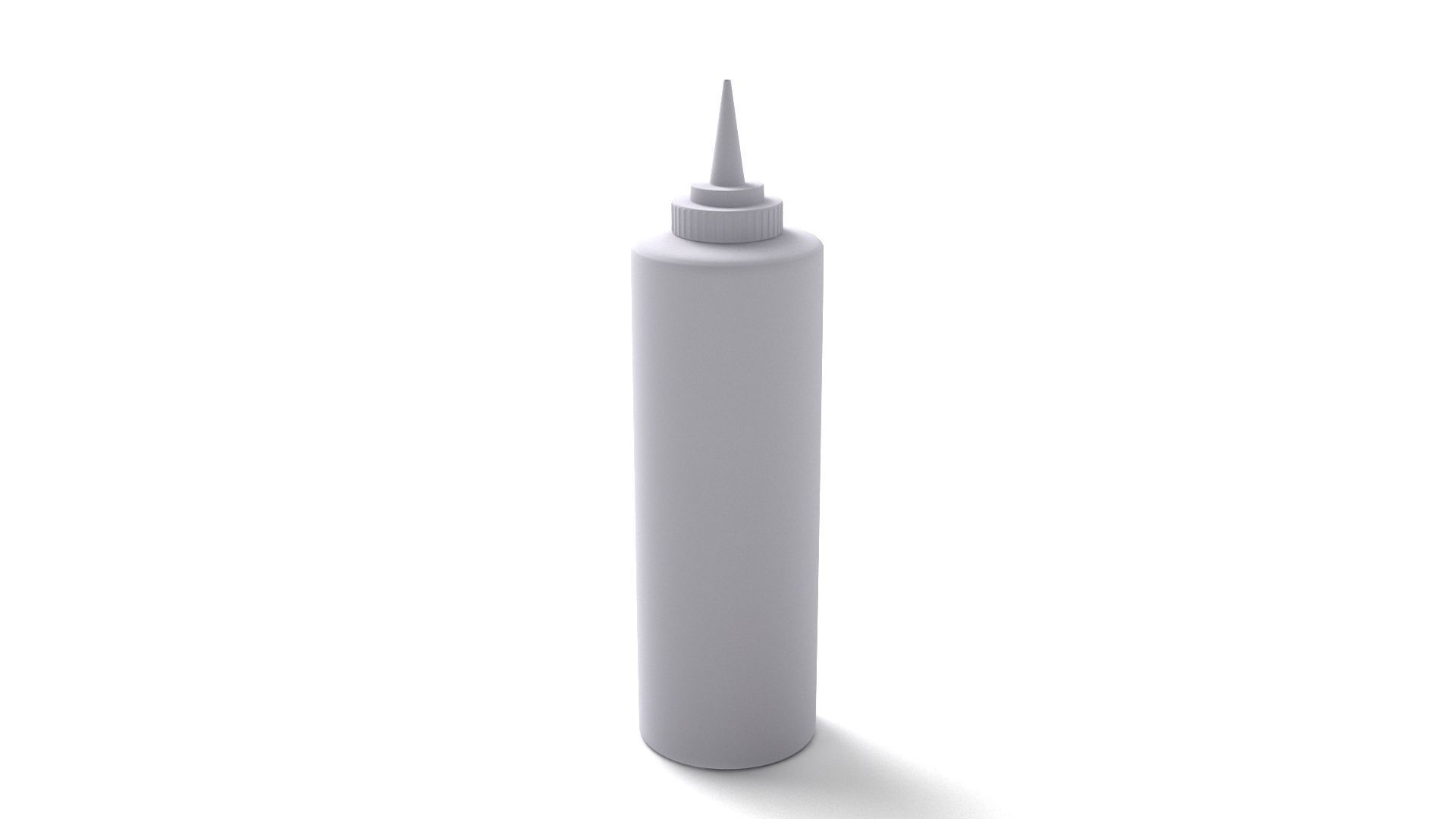 Ketchup Bottle 3 3D model_1
