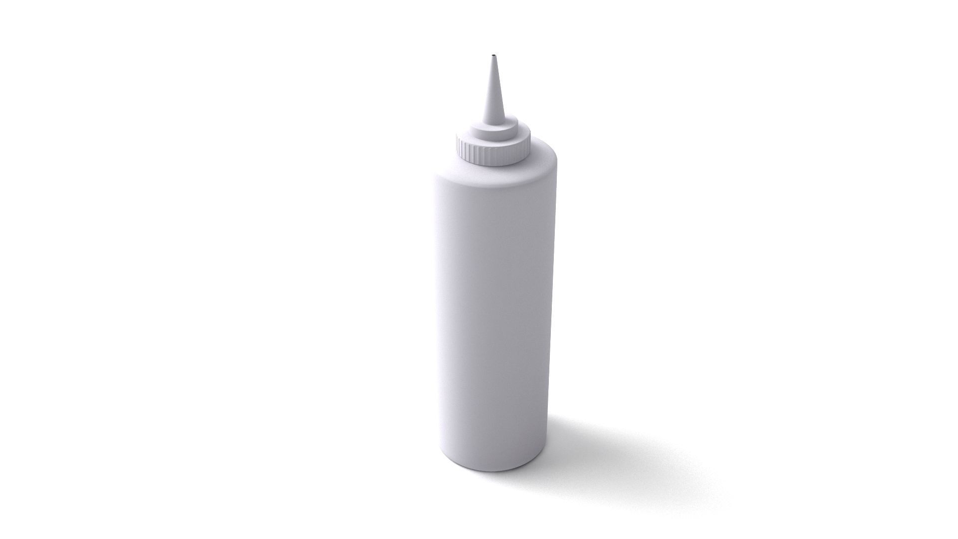 Ketchup Bottle 3 3D model_5