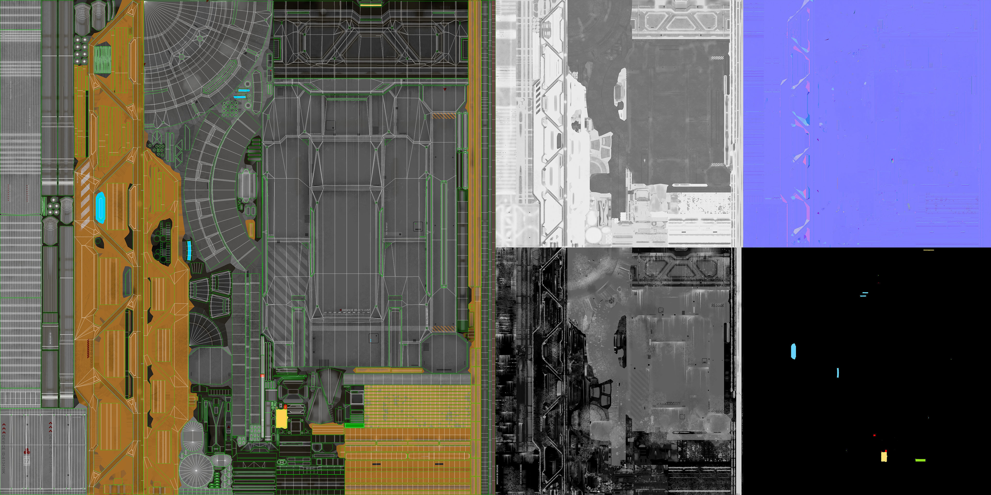 Sci-Fi Building 001 Industry-PBR Low-poly 3D model_5