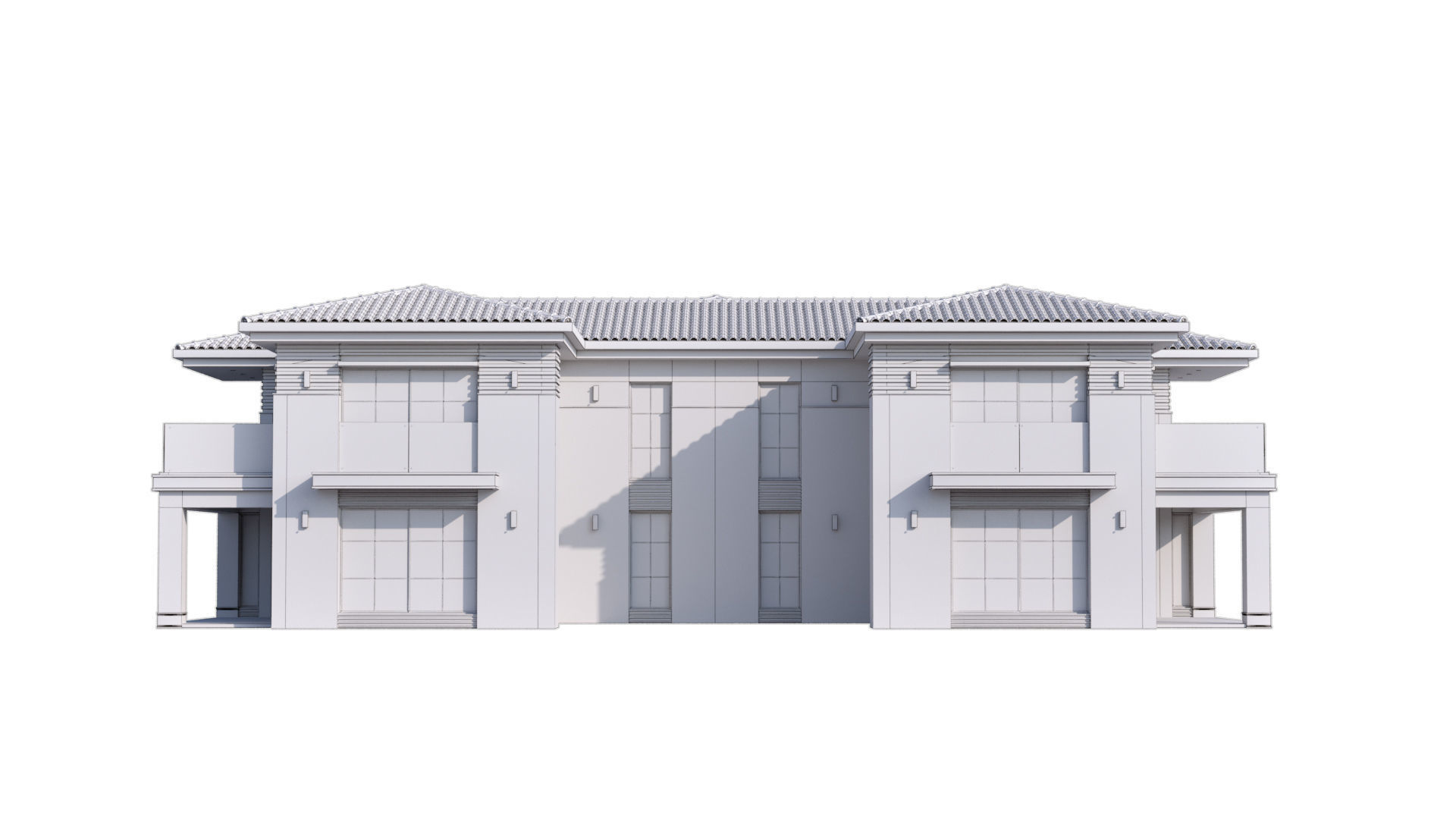 Classic Villa 2 3D model_20