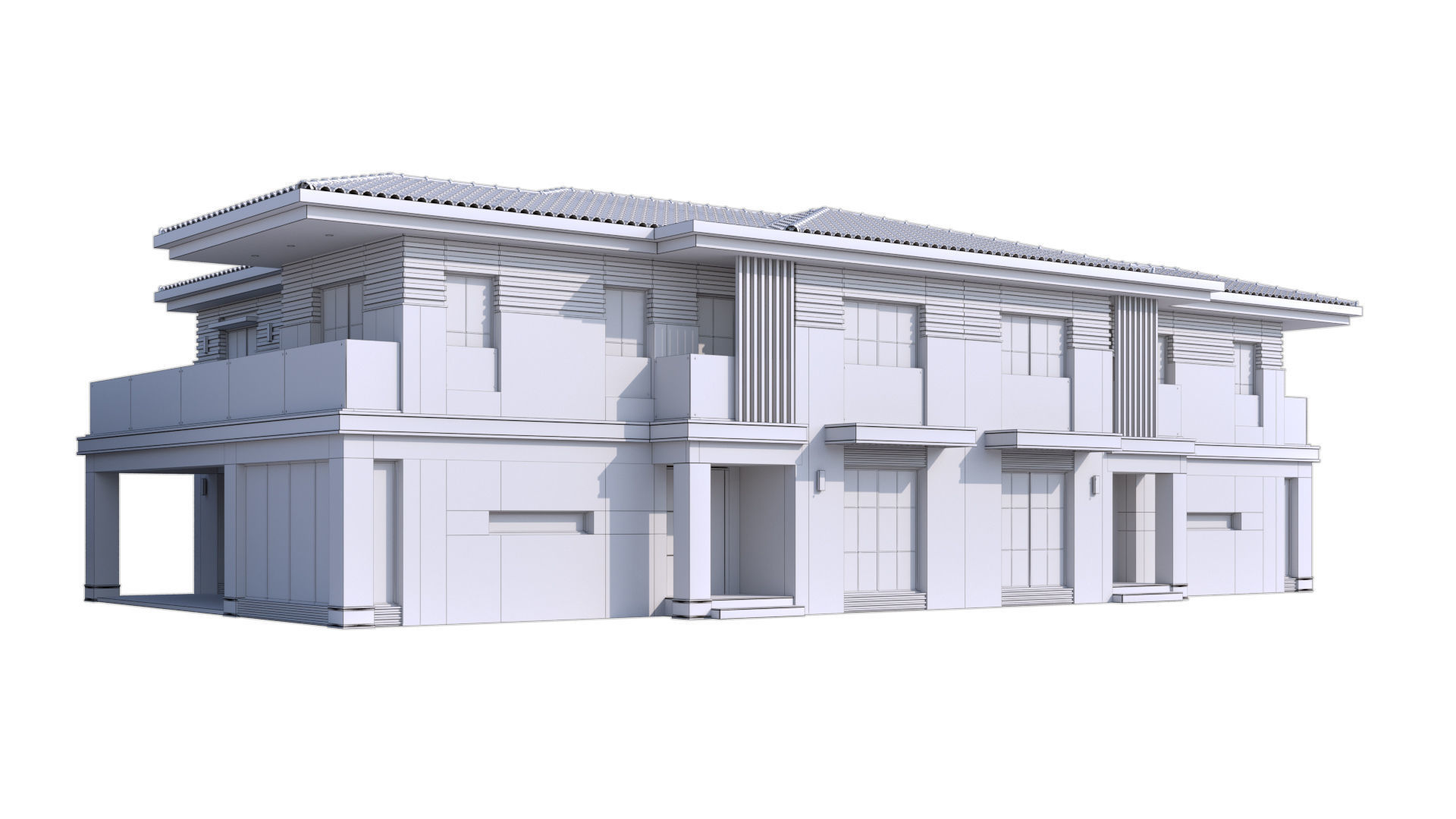 Classic Villa 2 3D model_25