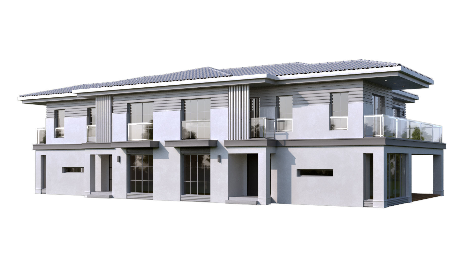 Classic Villa 2 3D model_7