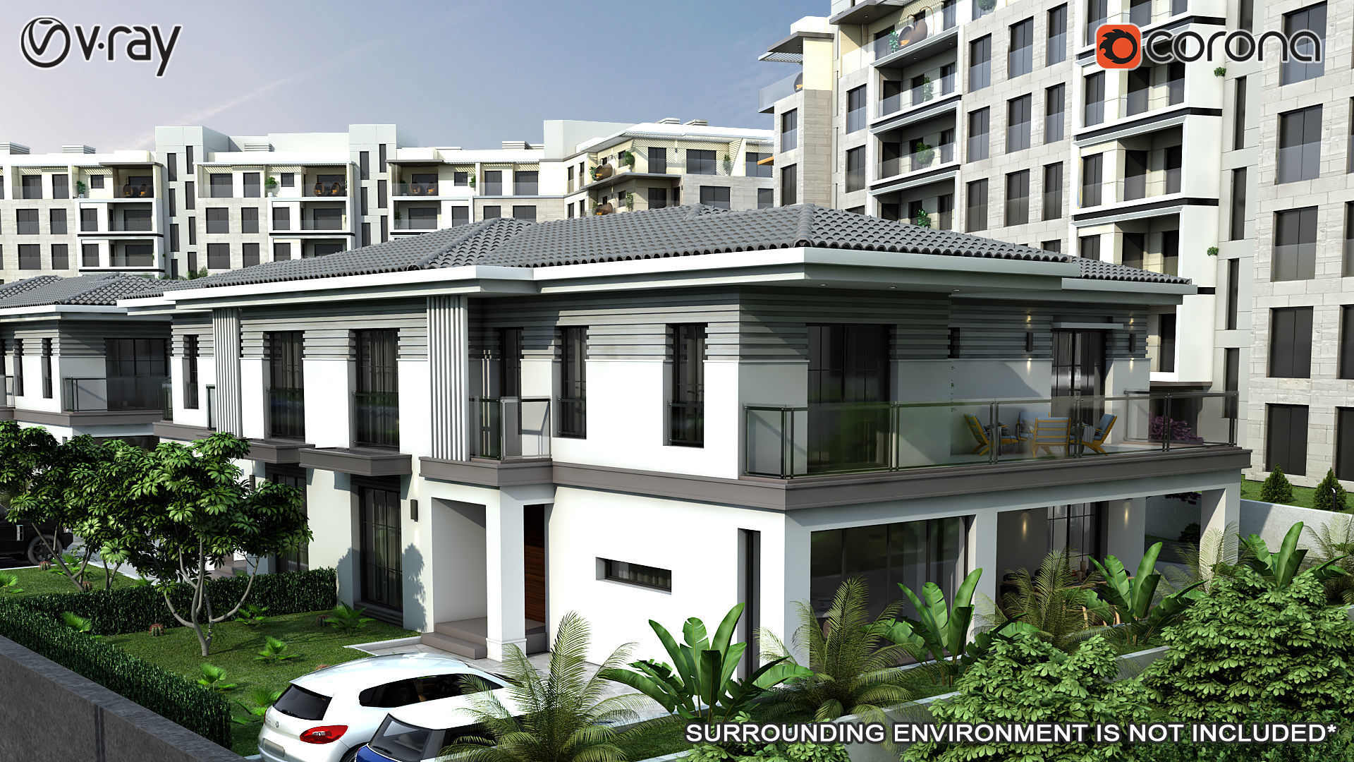 Classic Villa 2 3D model_2