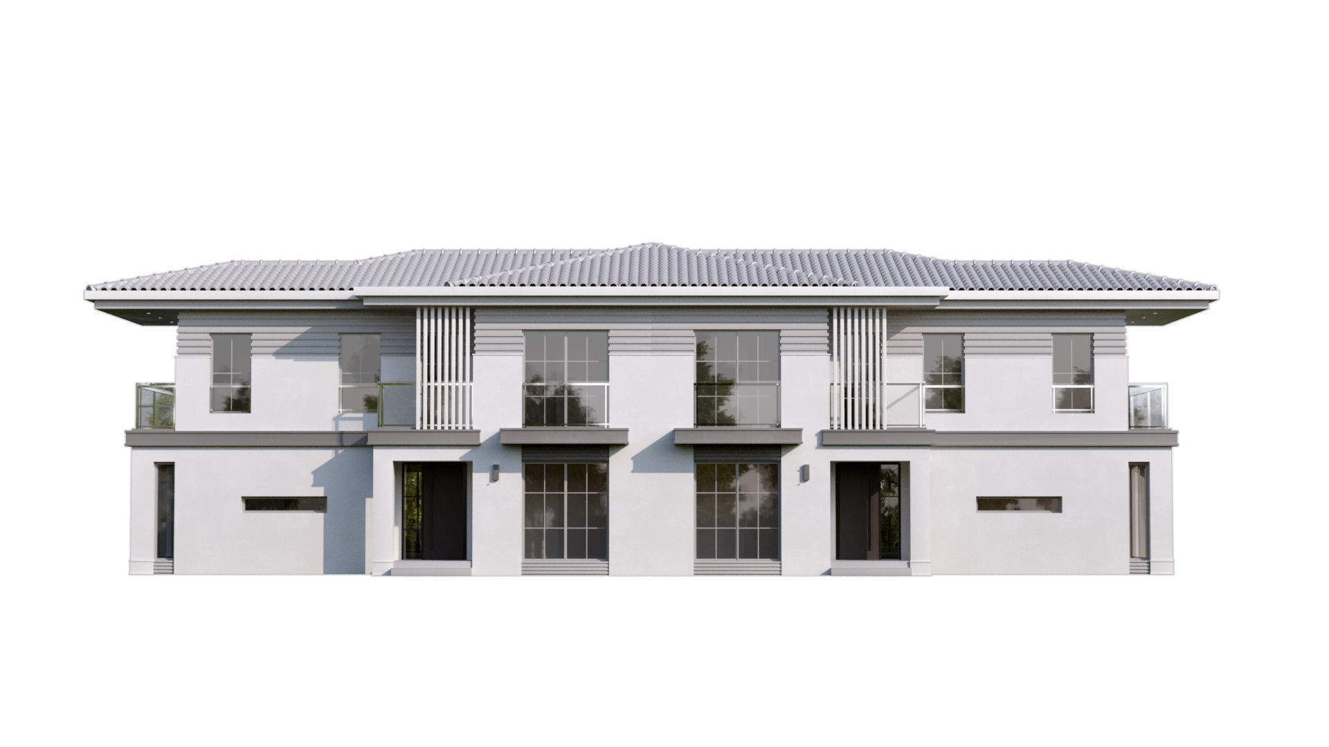 Classic Villa 2 3D model_11