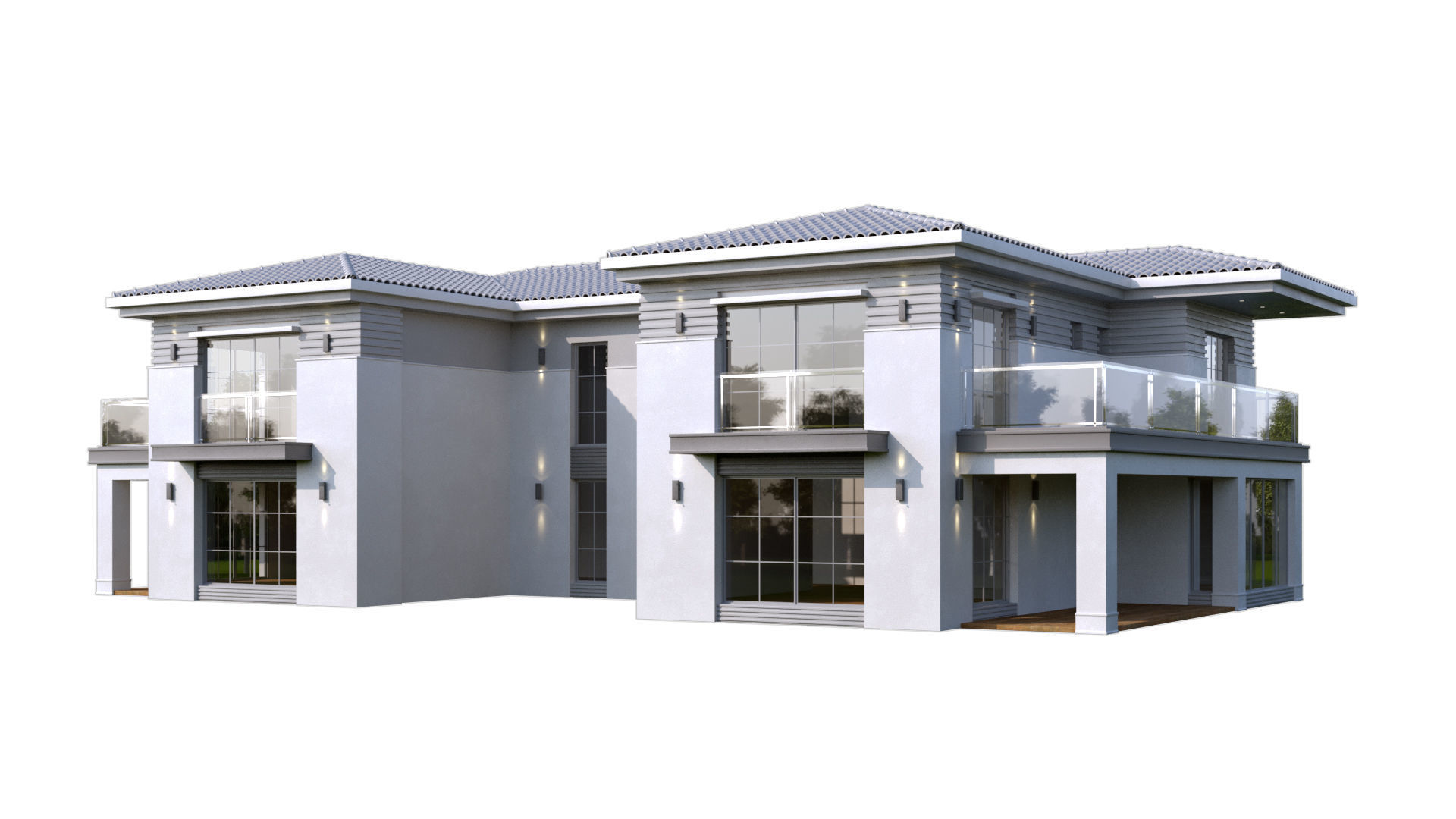 Classic Villa 2 3D model_8
