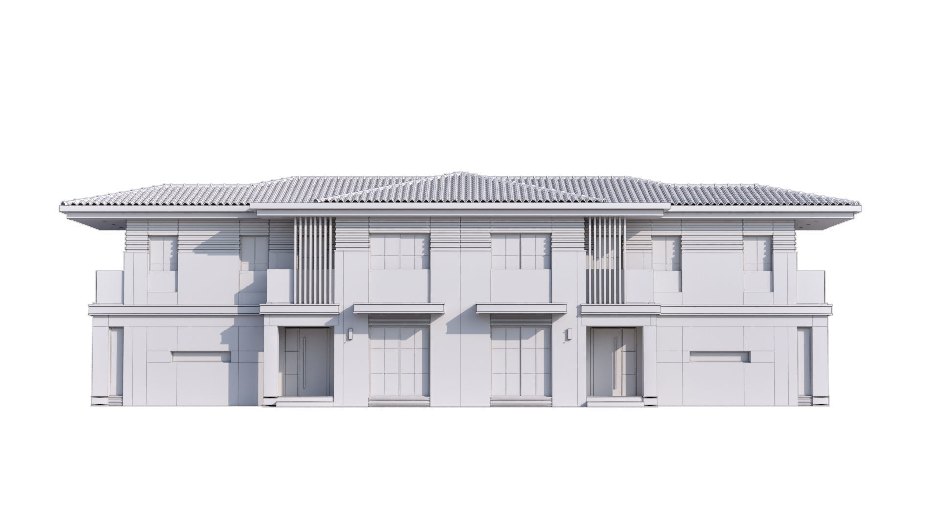 Classic Villa 2 3D model_19