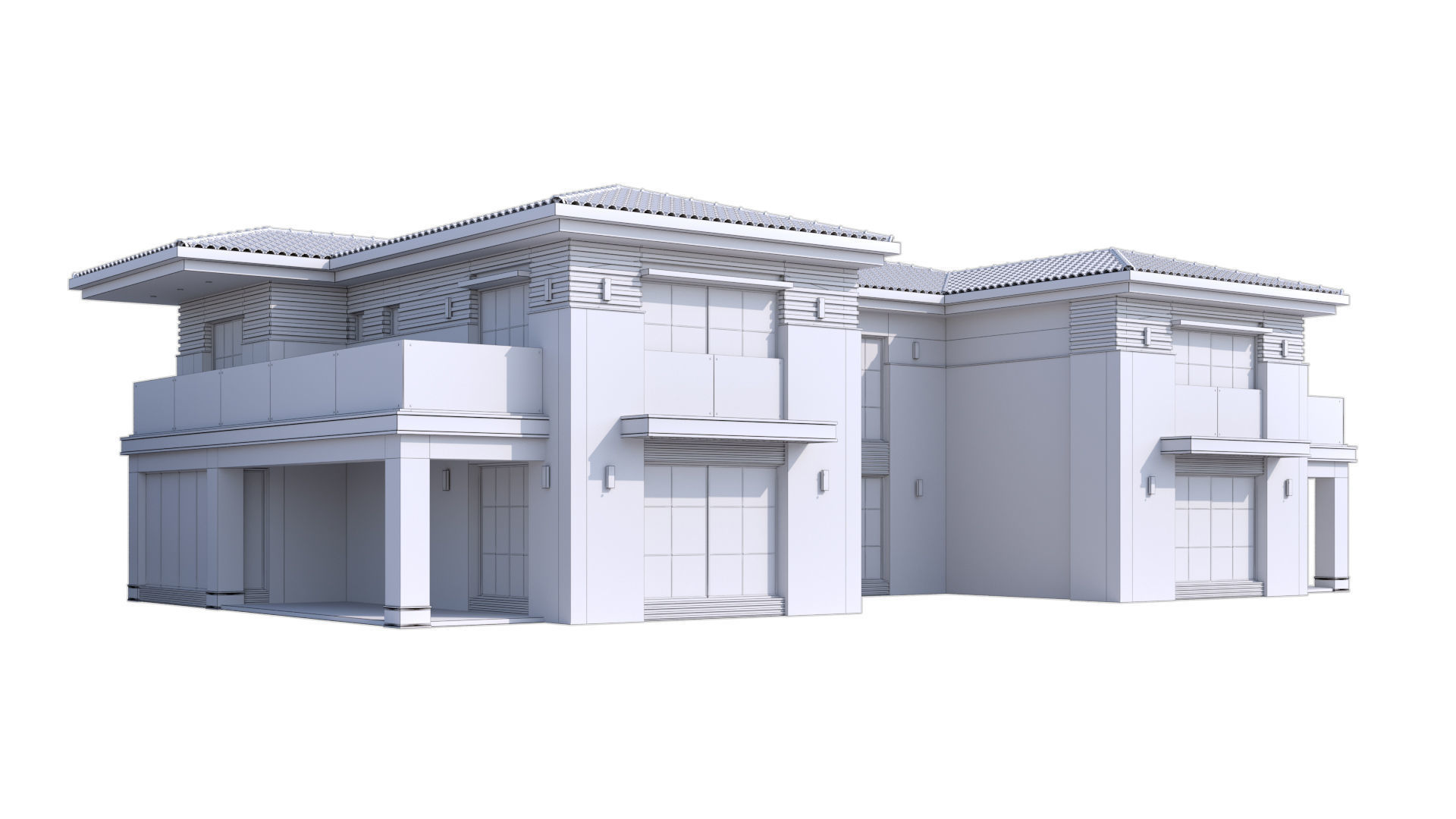 Classic Villa 2 3D model_24