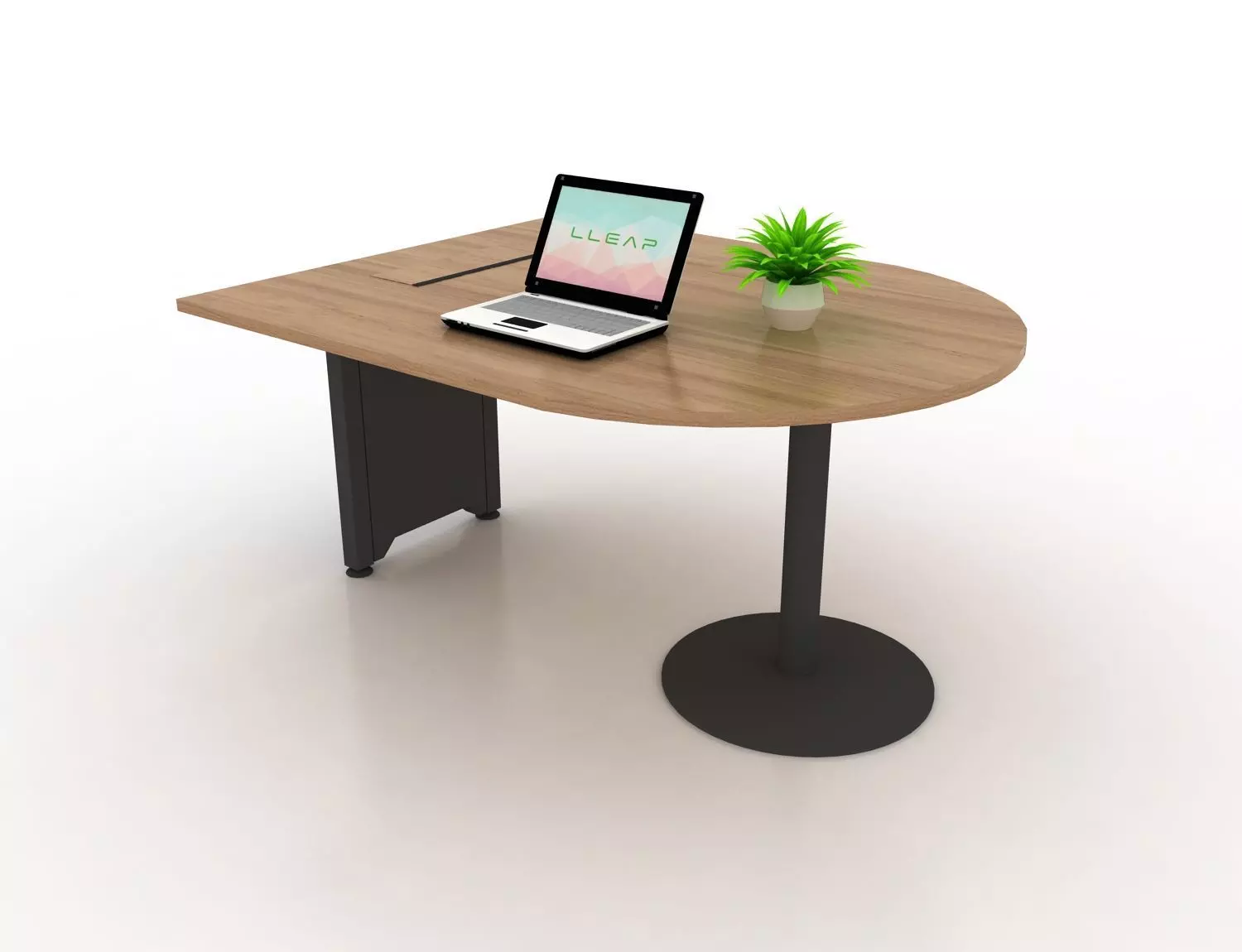 Discussion Table Free 3D model_0