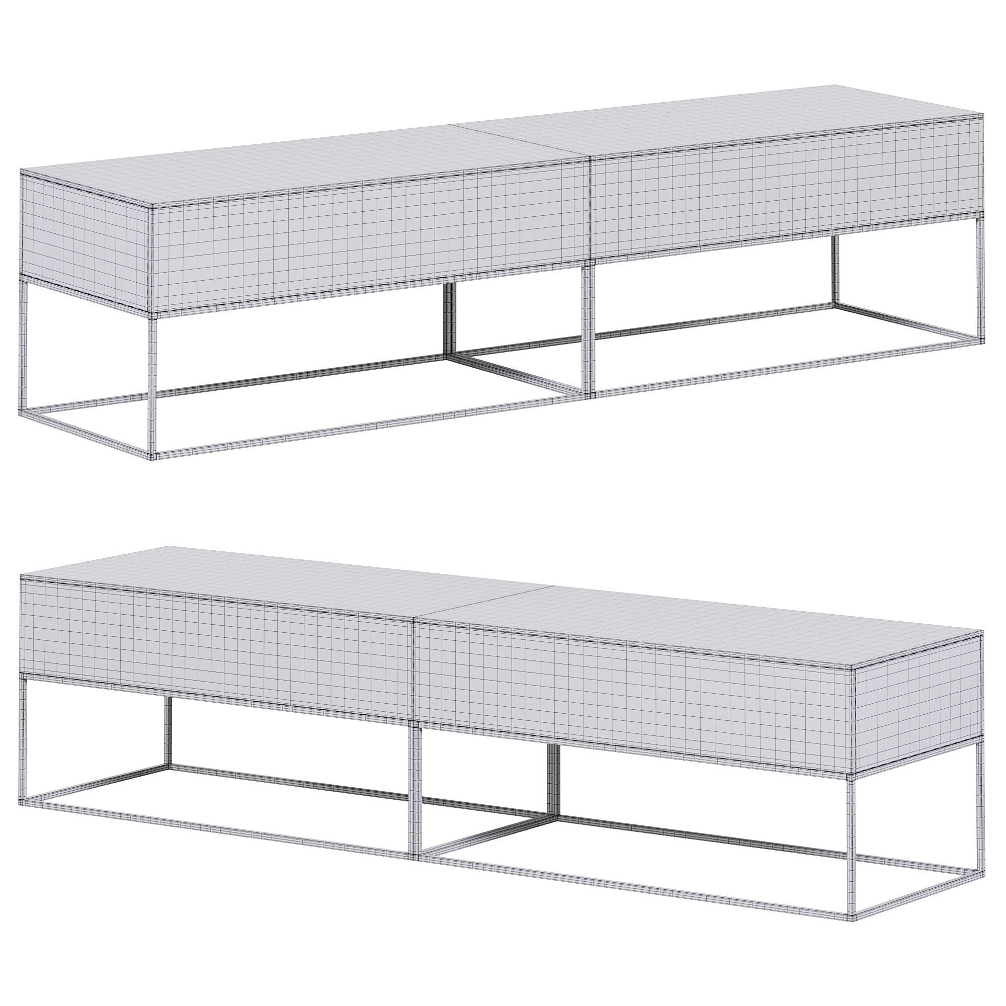 Unit Table By Ditreitalia 3D model_3