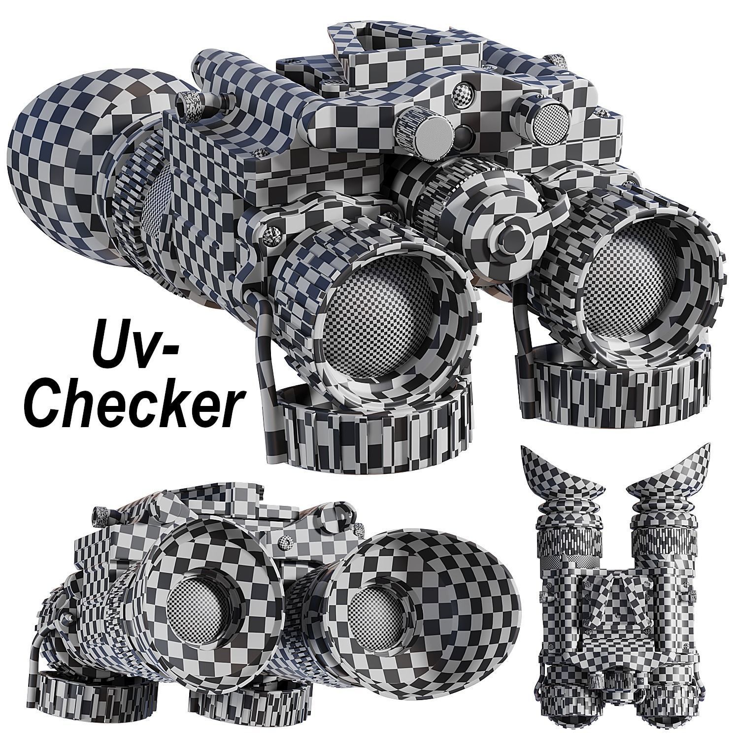 Binocular 3D model_5