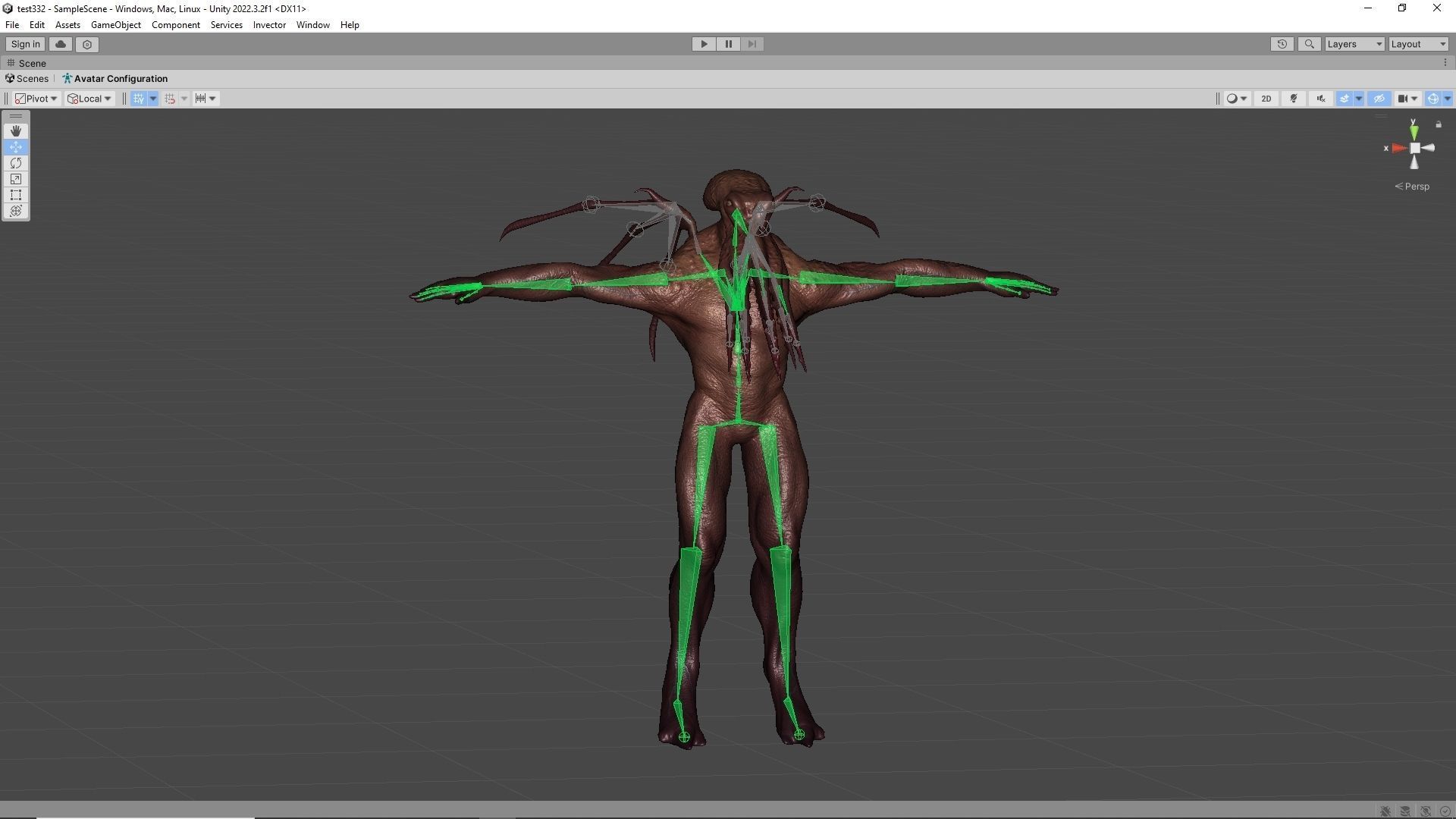 Cthulhu Low-poly 3D model_14