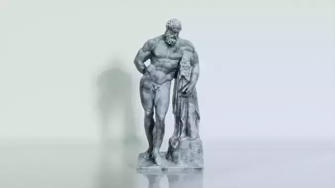 Marble Sculpture - Farnese Hercules