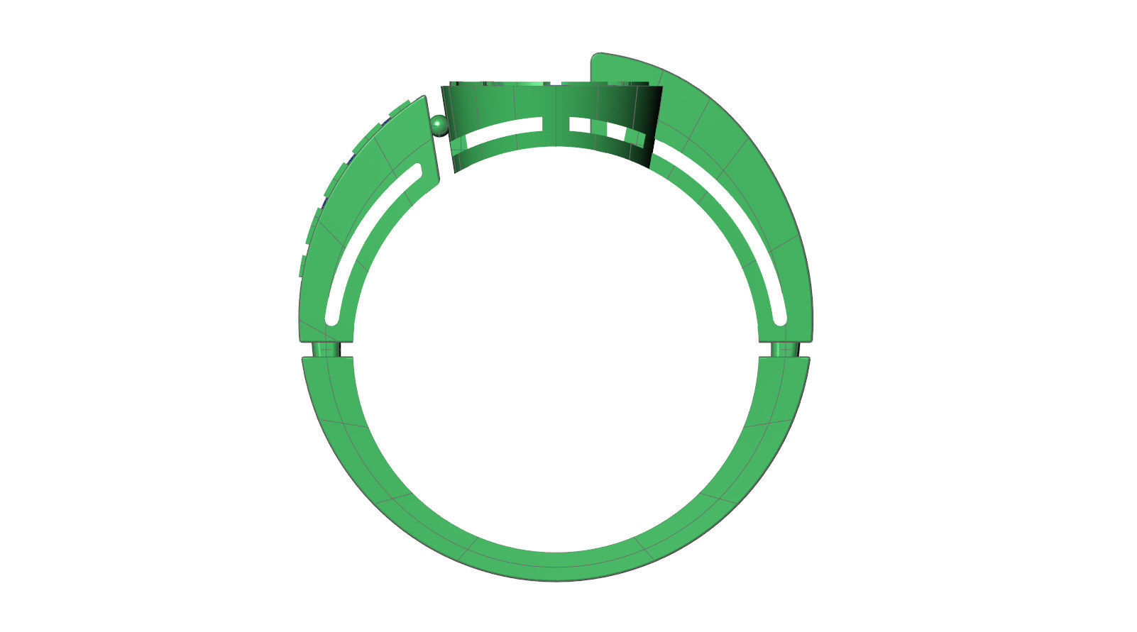 Bvlgari Ring 3D print model_5