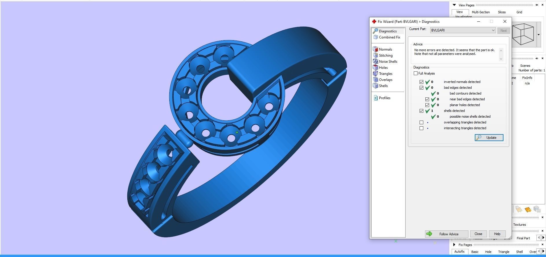 Bvlgari Ring 3D print model_3