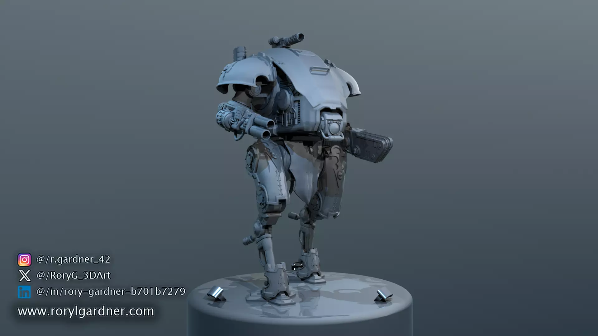 Titan Robot 3D model_0
