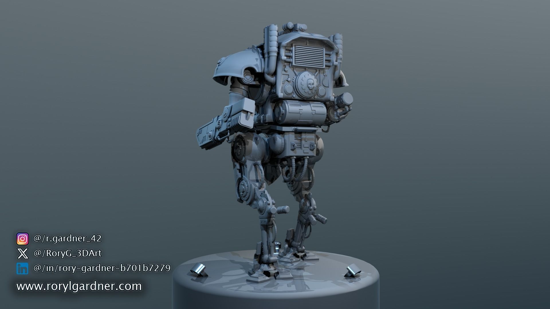 Titan Robot 3D model_1