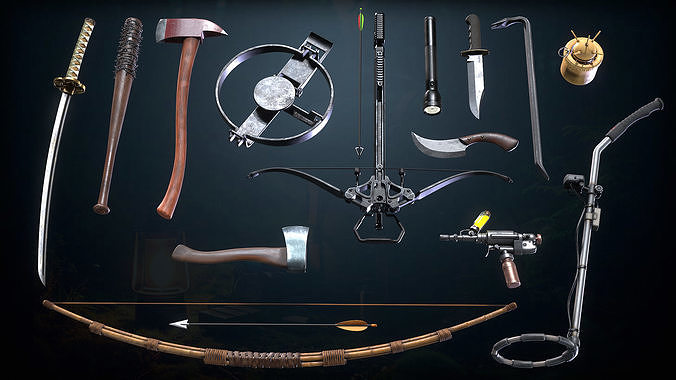 Survival Vol1 Low-poly 3D model