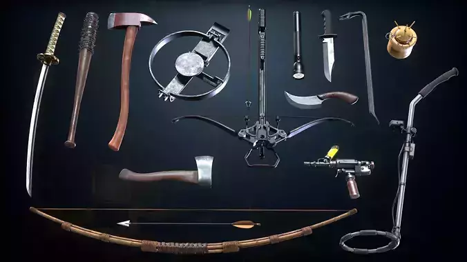 Survival Vol1 Low-poly 3D model