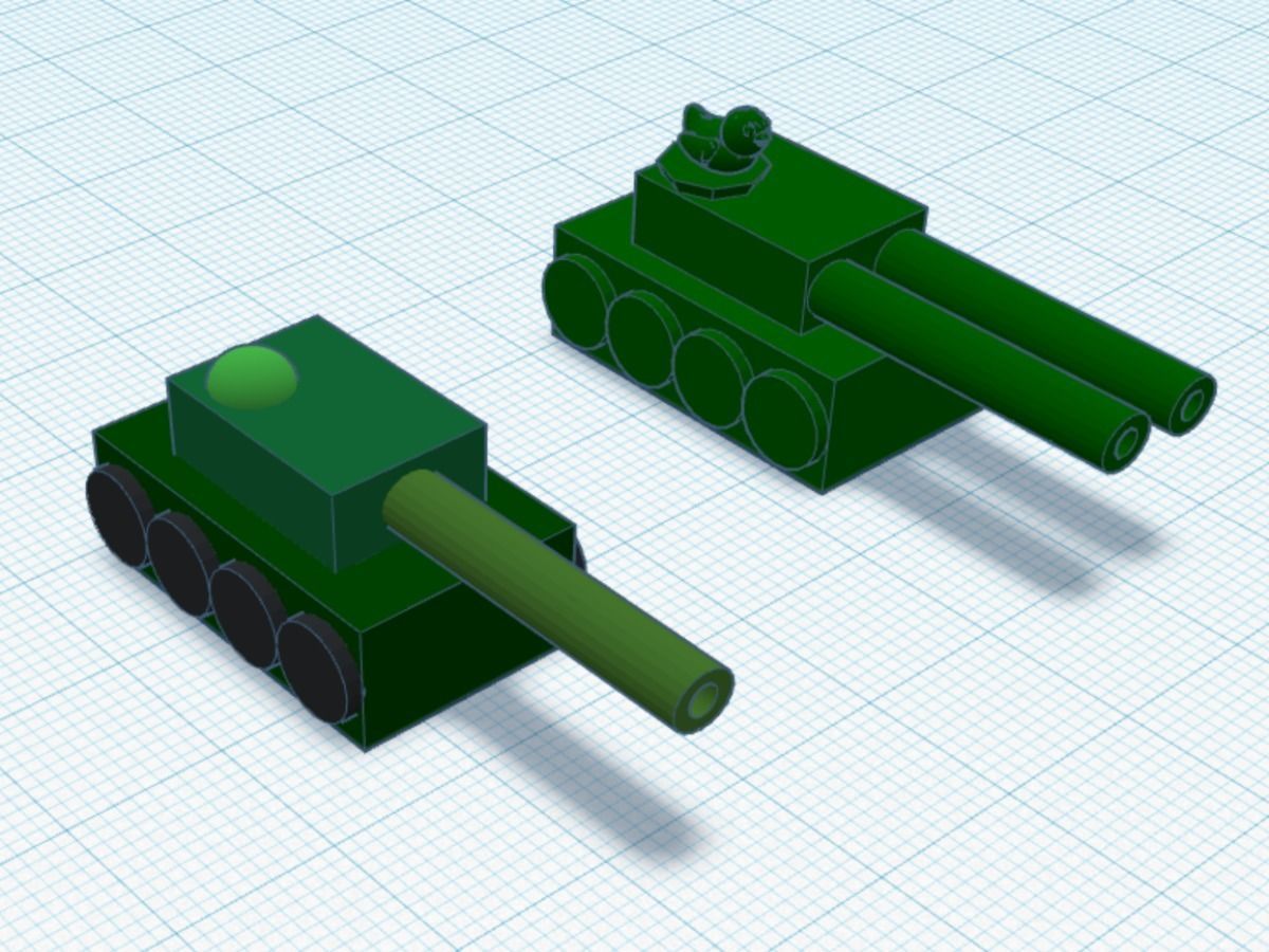 Light and Heavy 3D print model_1