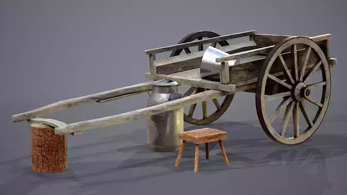 Milkmans cart