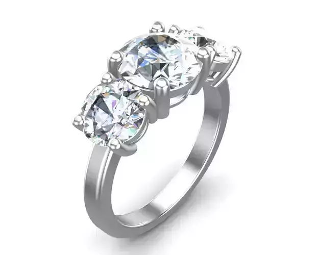 Wedding Gold Diamonds Ring  