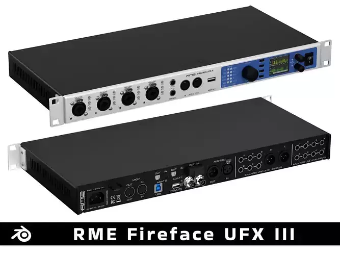 Audio Interface - RME Fireface UFX III