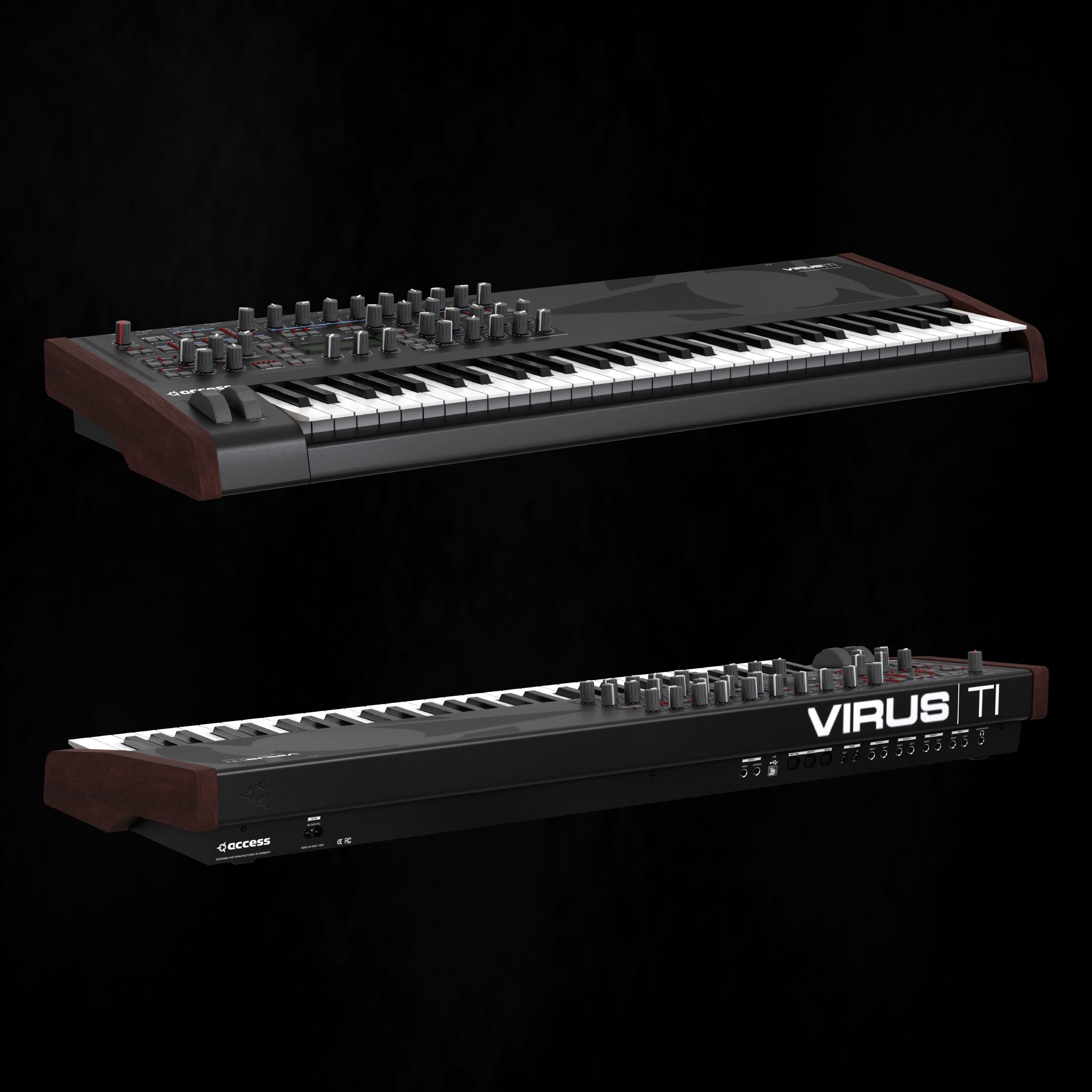 Synthesizer - Access Virus T1 3D model_4