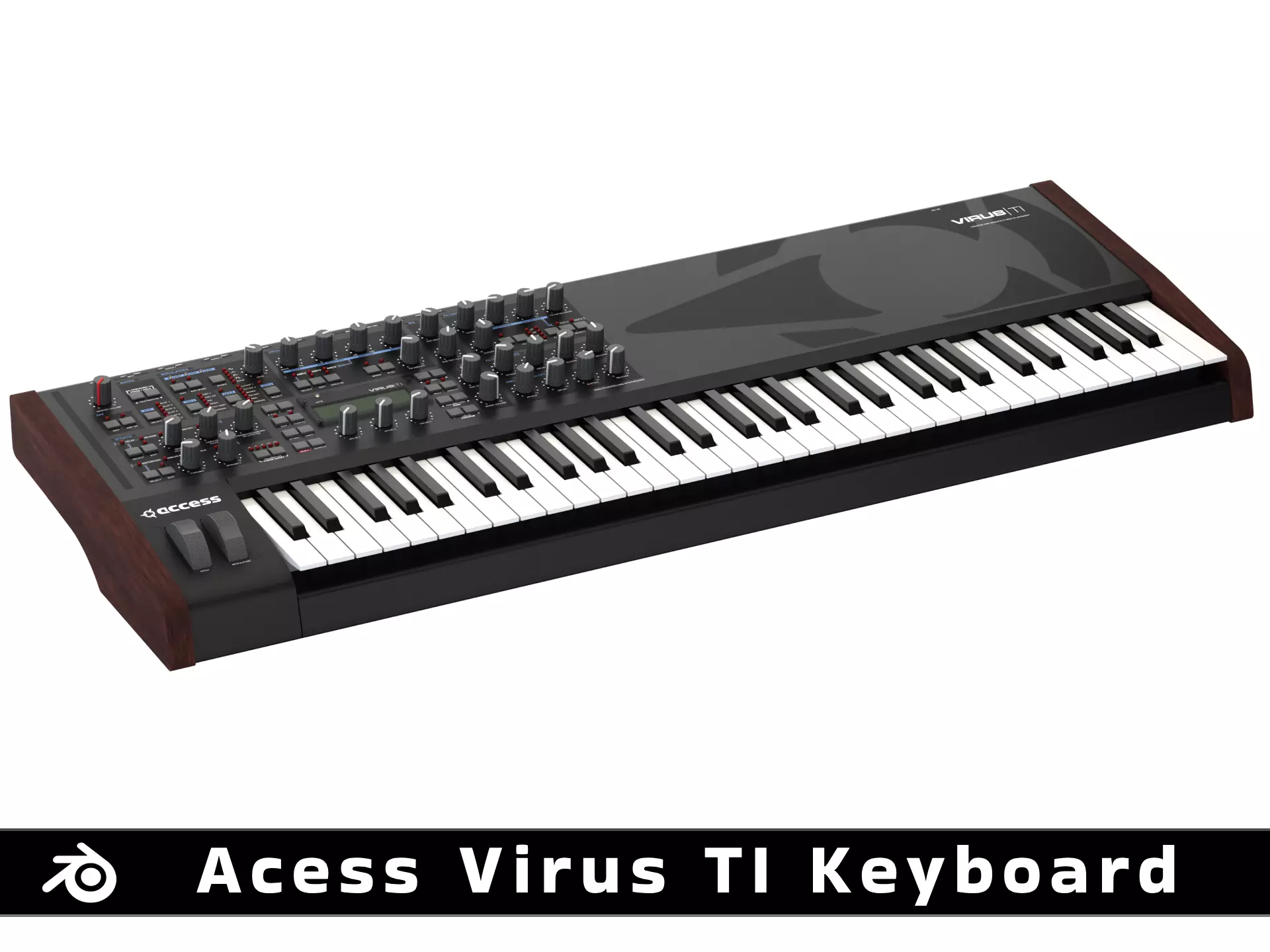 Synthesizer - Access Virus T1 3D model_0