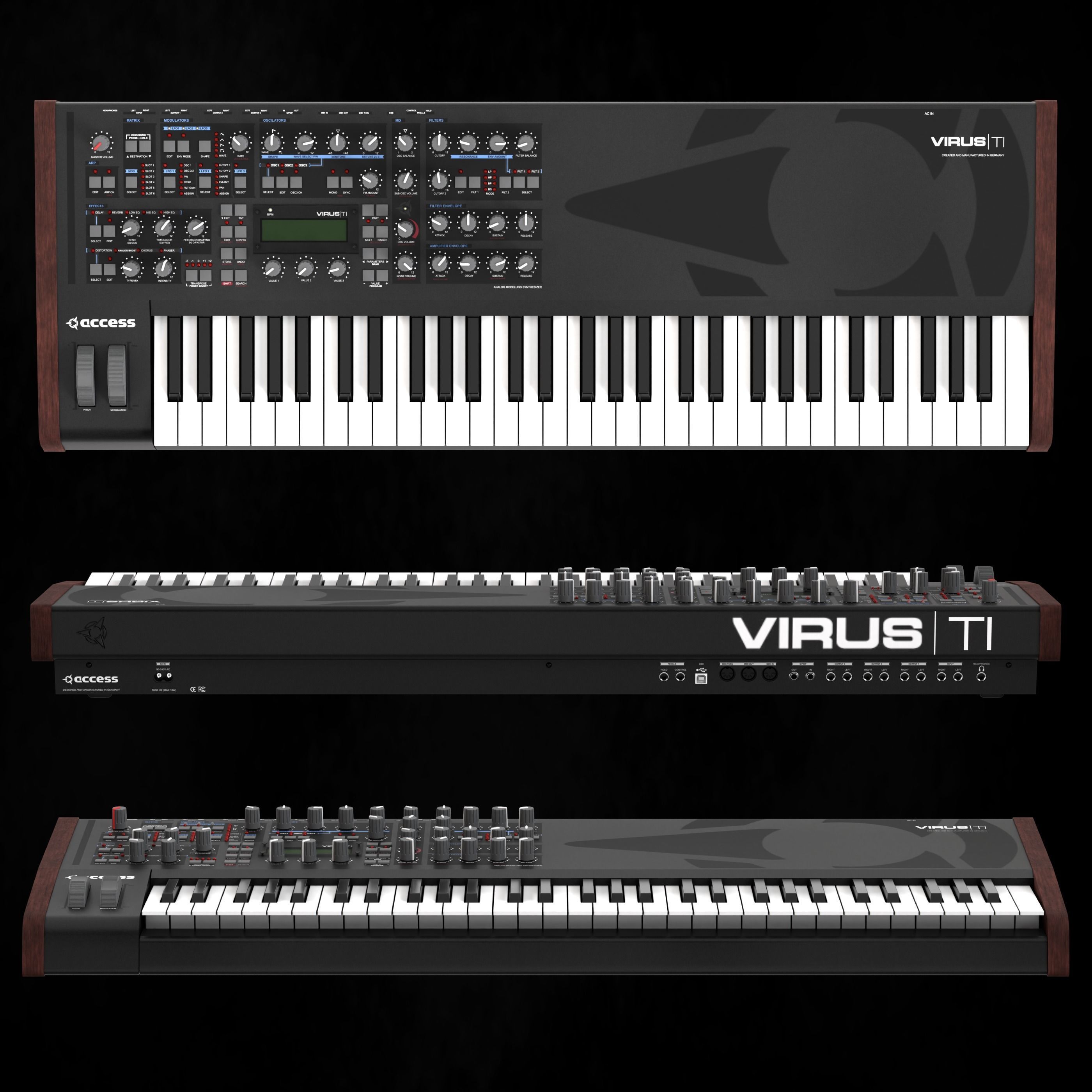 Synthesizer - Access Virus T1 3D model_3