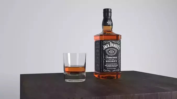 Jack Daniels whiskey Old No 7 