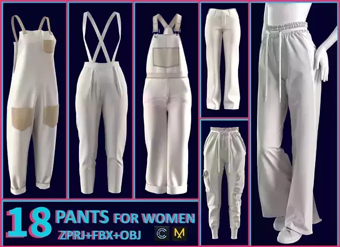 18 PANTS MODELS FOR WOMEN