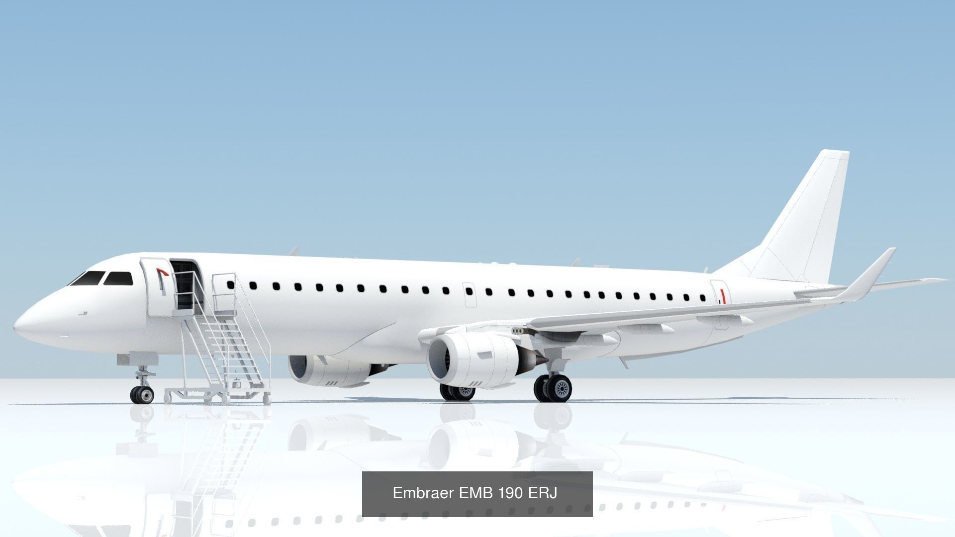 5 Static aircraft Low Poly Airliner Pack Scenery 3D Model Collection_2