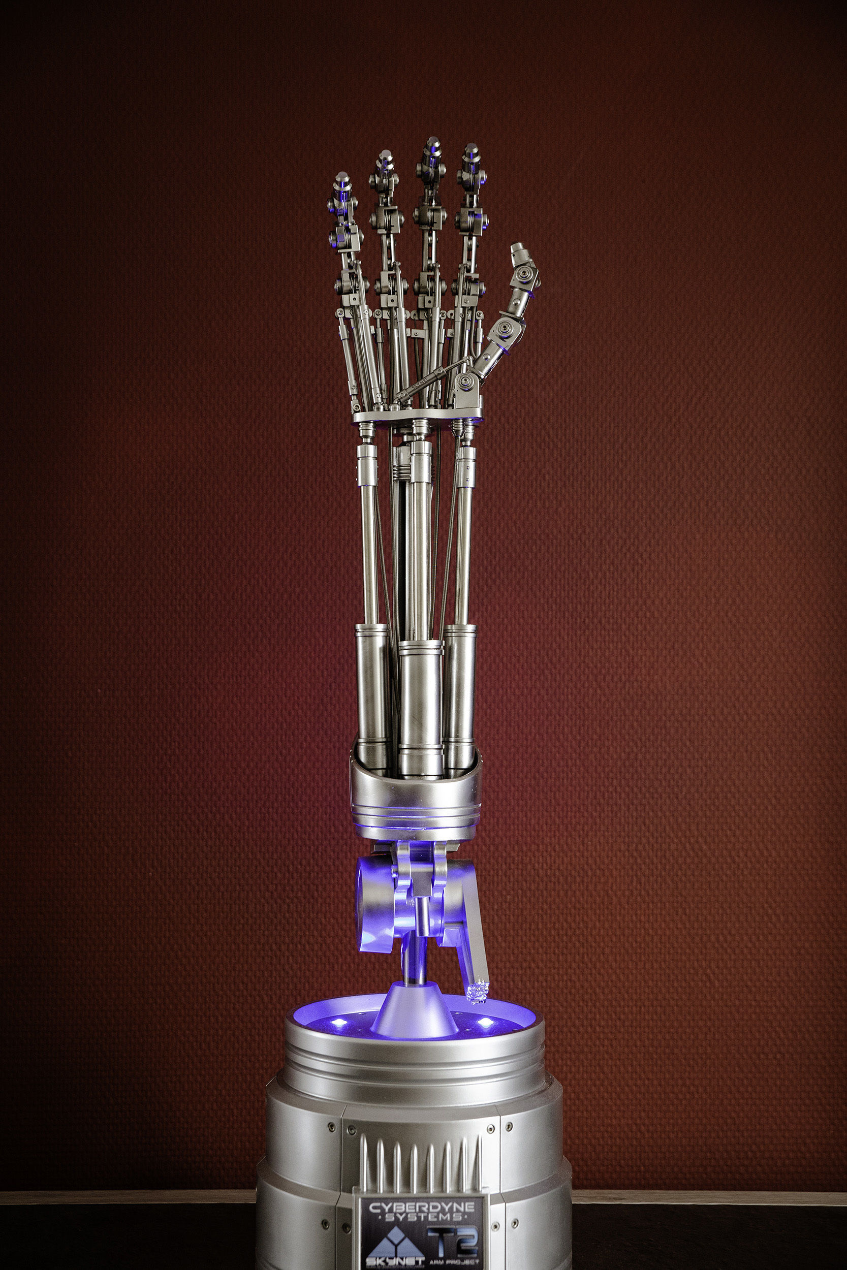 Animatronic T2 Arm Project 3D print model_3