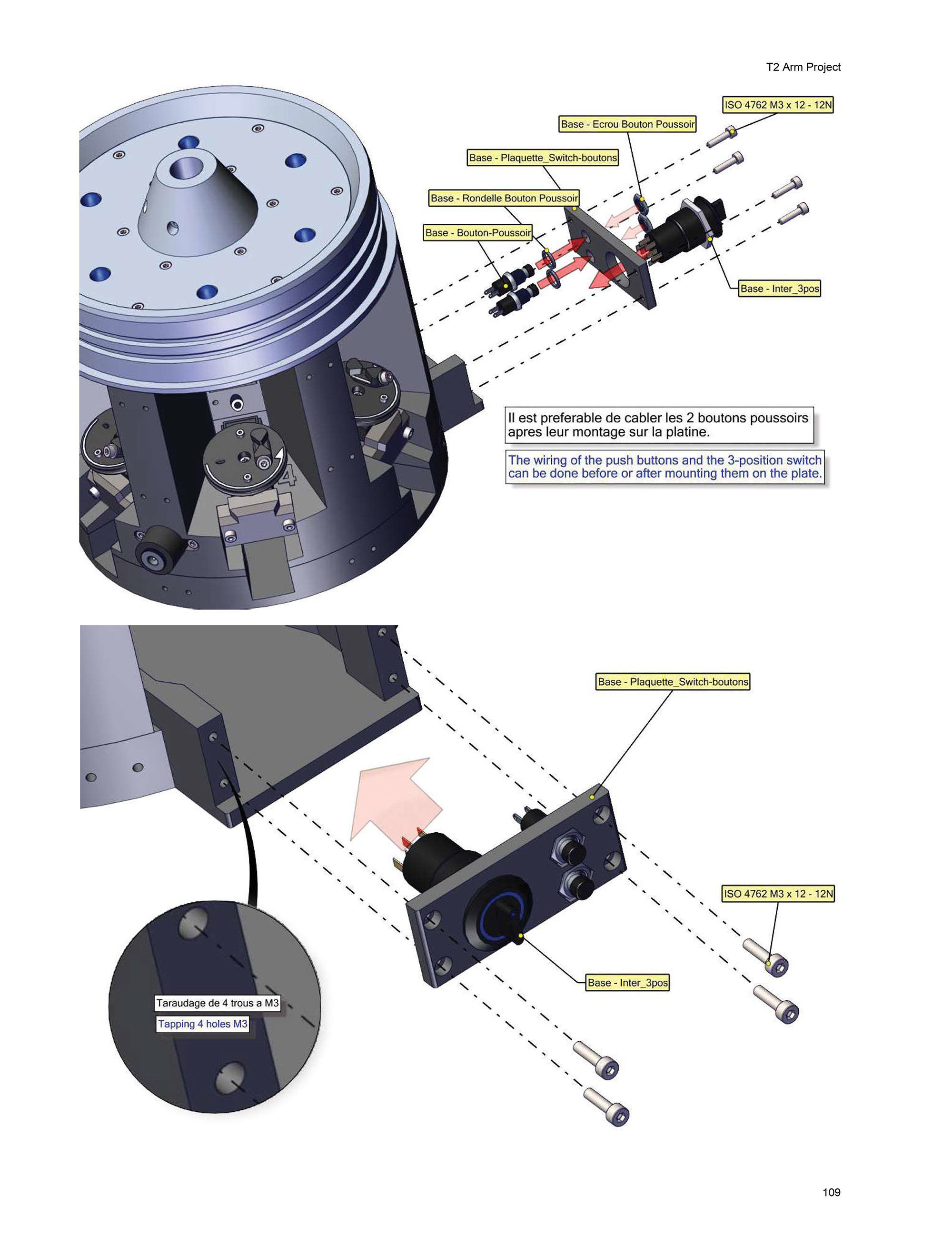 Animatronic T2 Arm Project 3D print model_19