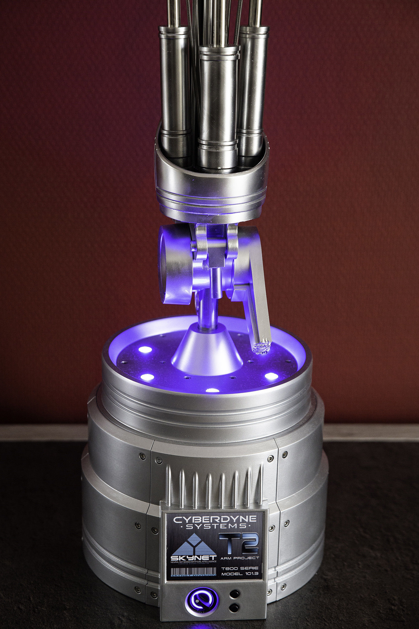 Animatronic T2 Arm Project 3D print model_4