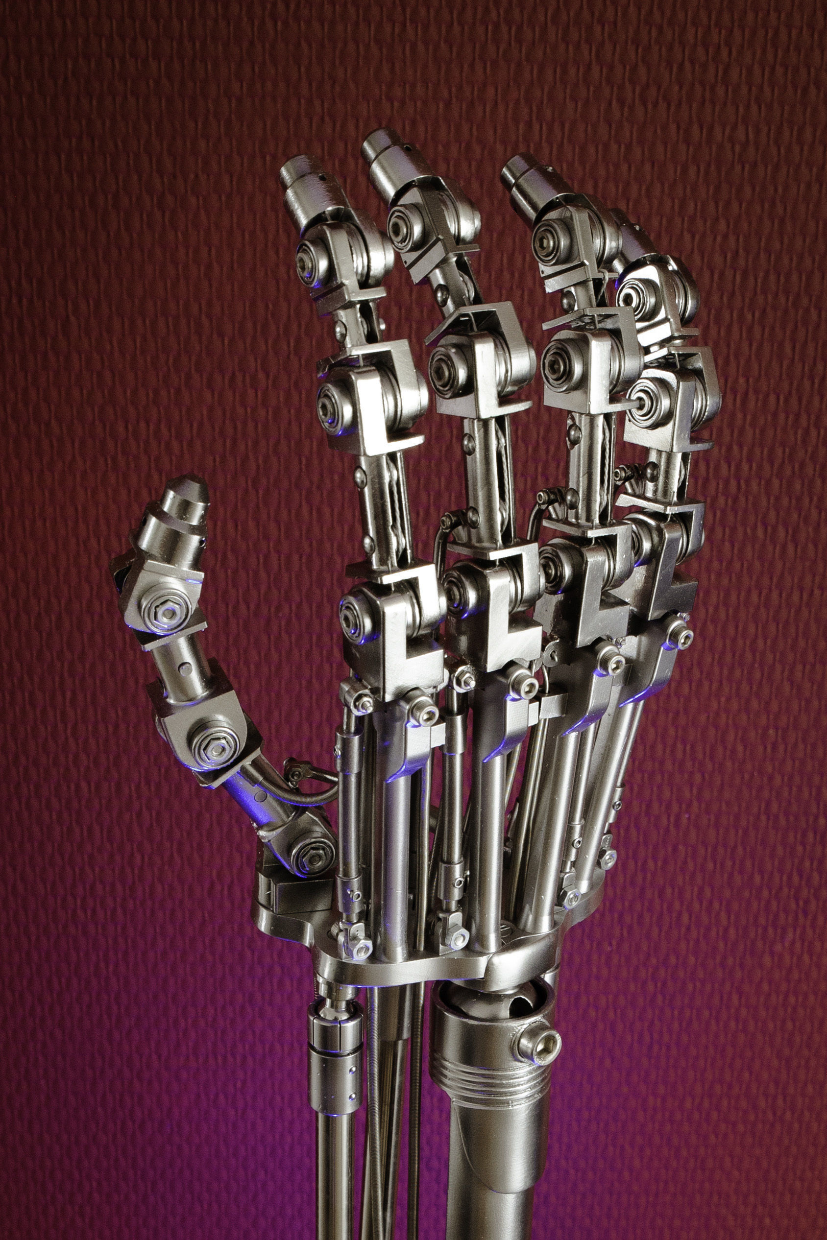 Animatronic T2 Arm Project 3D print model_8