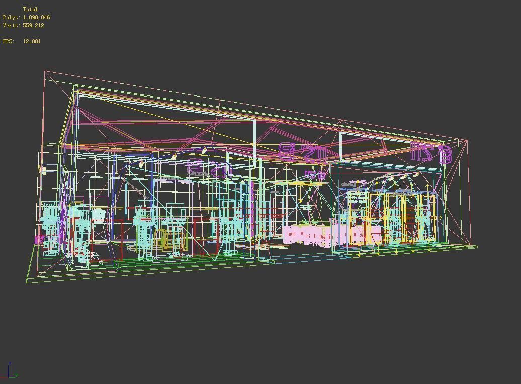 Exhibition - Area - 18X12-3DMAX2009-019 3D model_2