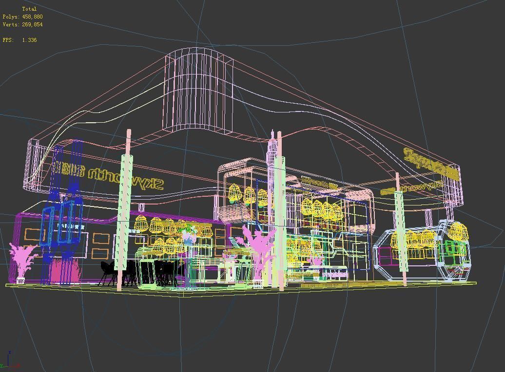 Exhibition - Area - 18X12-3DMAX2009-019 3D model_4