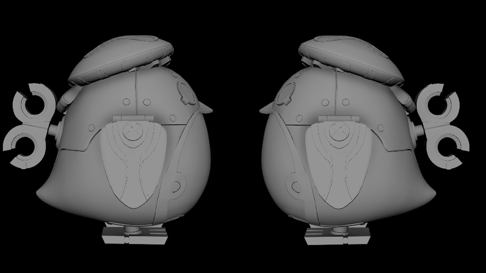 Pinguin Genshin impact  3D model_6