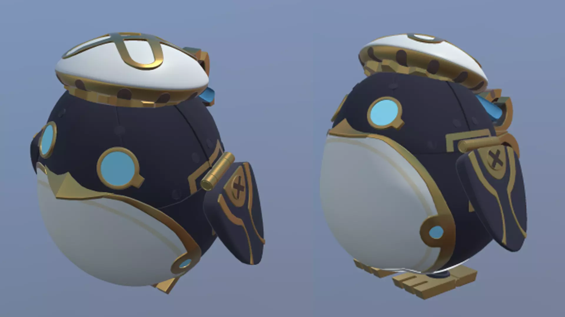 Pinguin Genshin impact  3D model_0