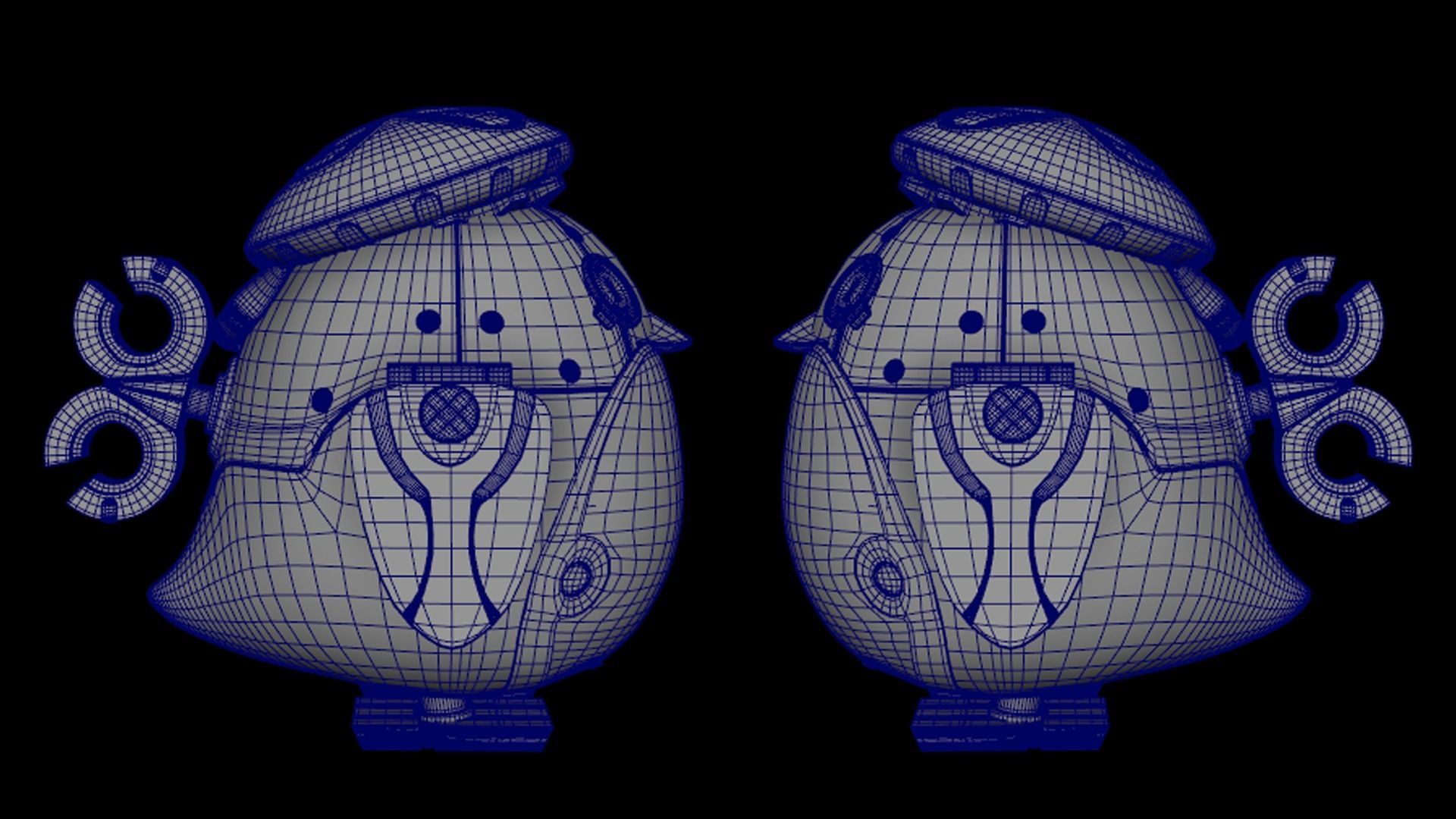 Pinguin Genshin impact  3D model_7