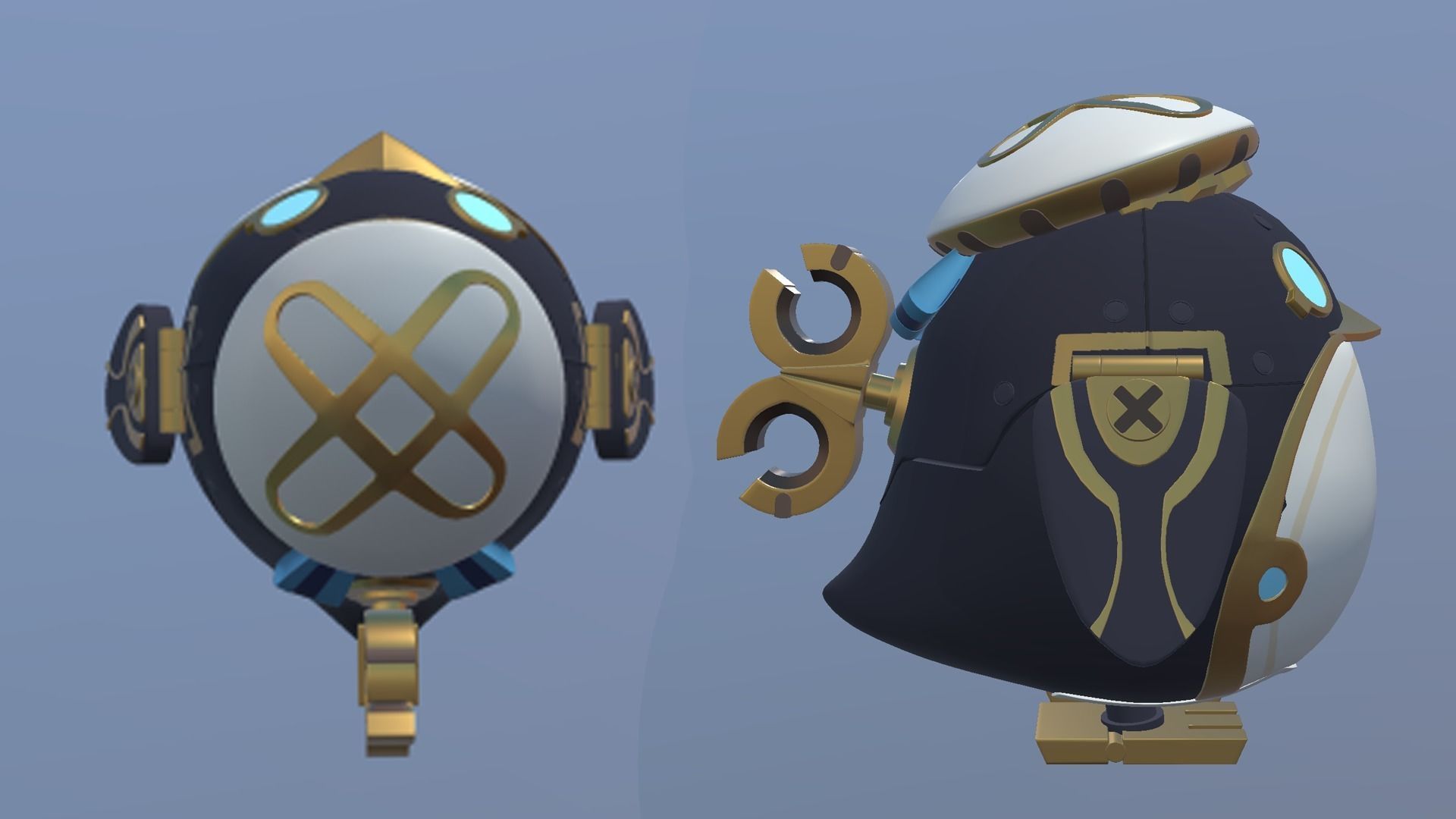 Pinguin Genshin impact  3D model_5