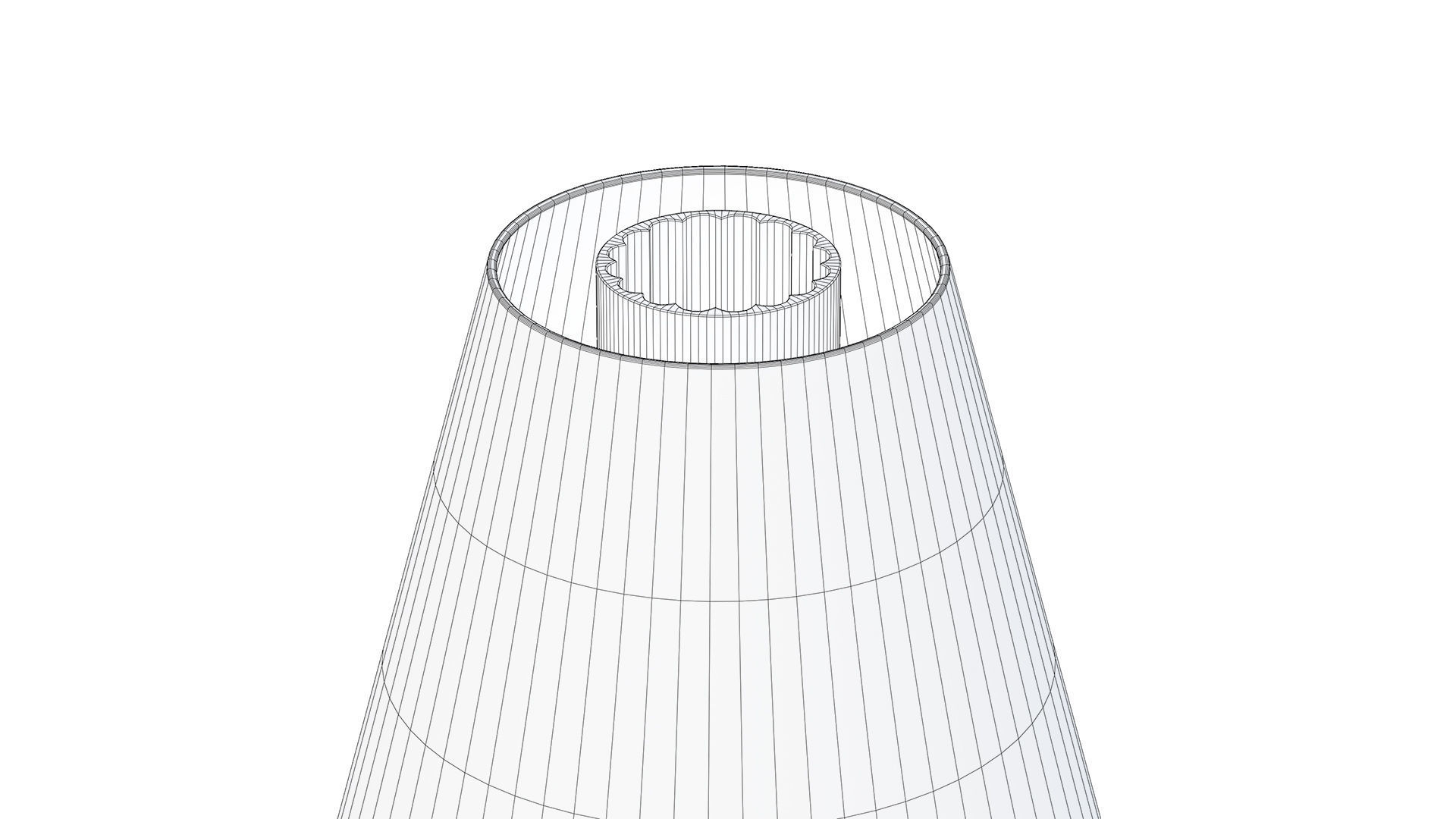 Fulham Glass Shade Sconce 3D model_10